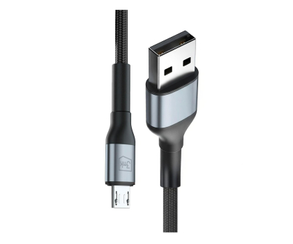 Kabel 3mk Hyper Cable N-SERIES A to Micro 1m QC 3.0 5V/2.4A 12W Black